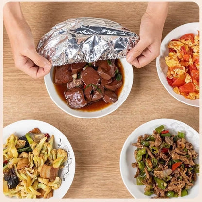 Reusable Aluminum Foil Bowl Covers