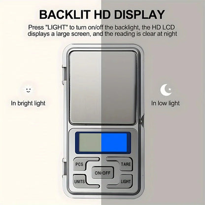High Precision Digital Pocket Scale 500g x 0.01g