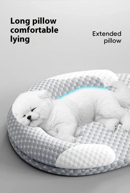 Premium Cooling Pet Lounger Bed