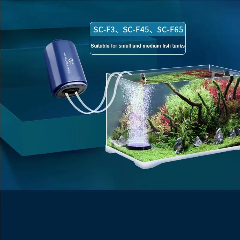 Silent Aquarium Oxygen Air Pump