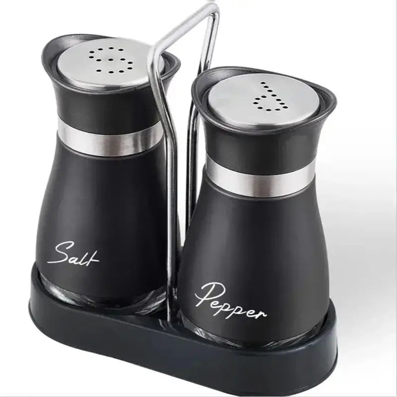 Glass Salt & Pepper Shaker Set