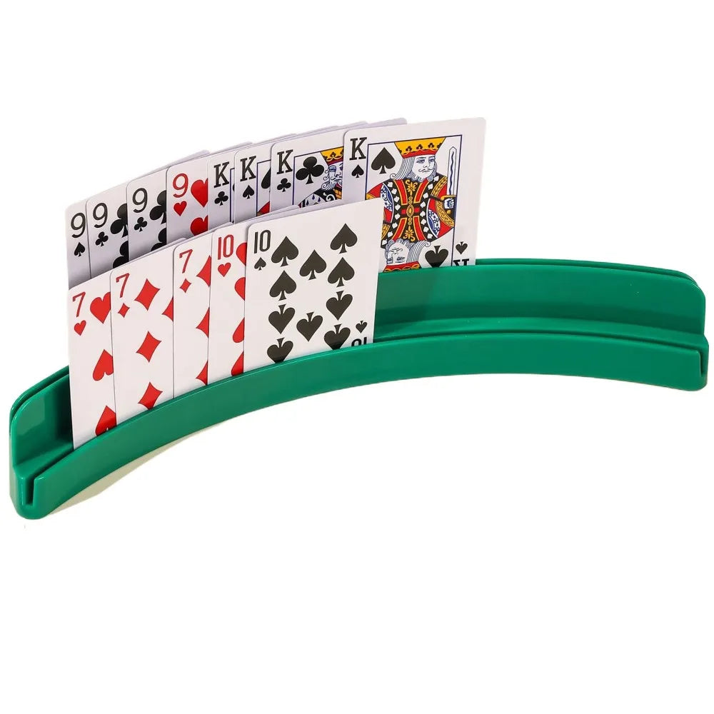 Expandable Hands-Free Playing Card Holder