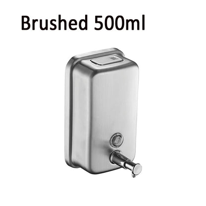 Stainless Steel Bathroom Liquid Soap Dispenser