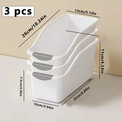 Multipurpose Plastic Storage Basket for Home Organization