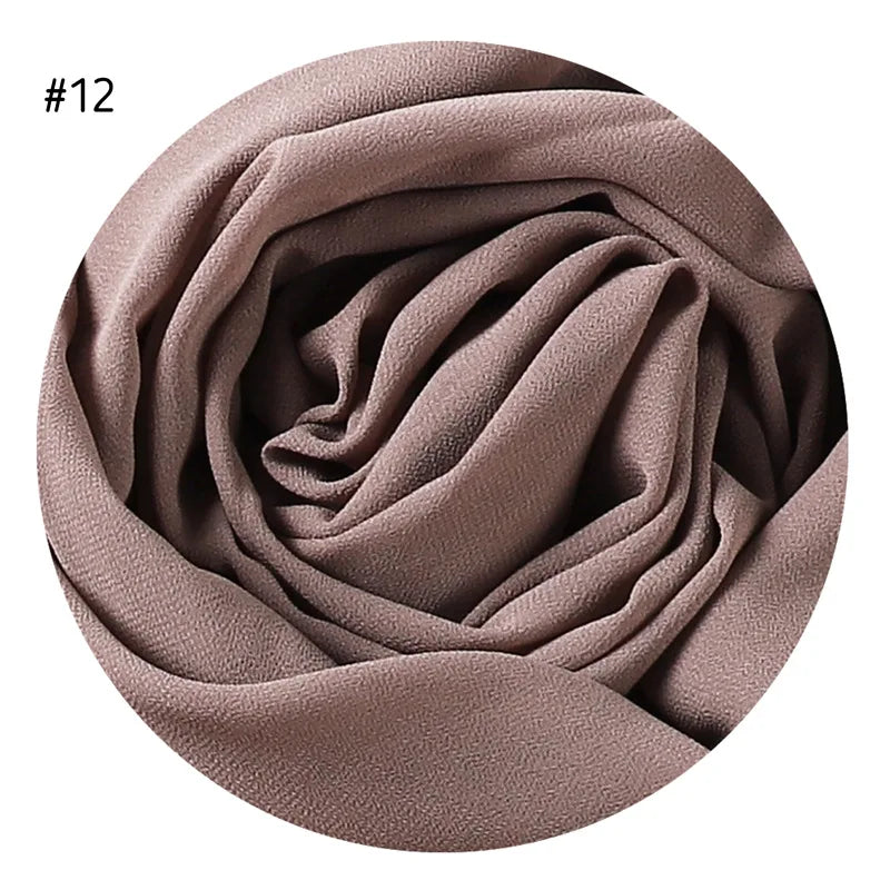 Malaysian Pearl Chiffon Hijab Scarf