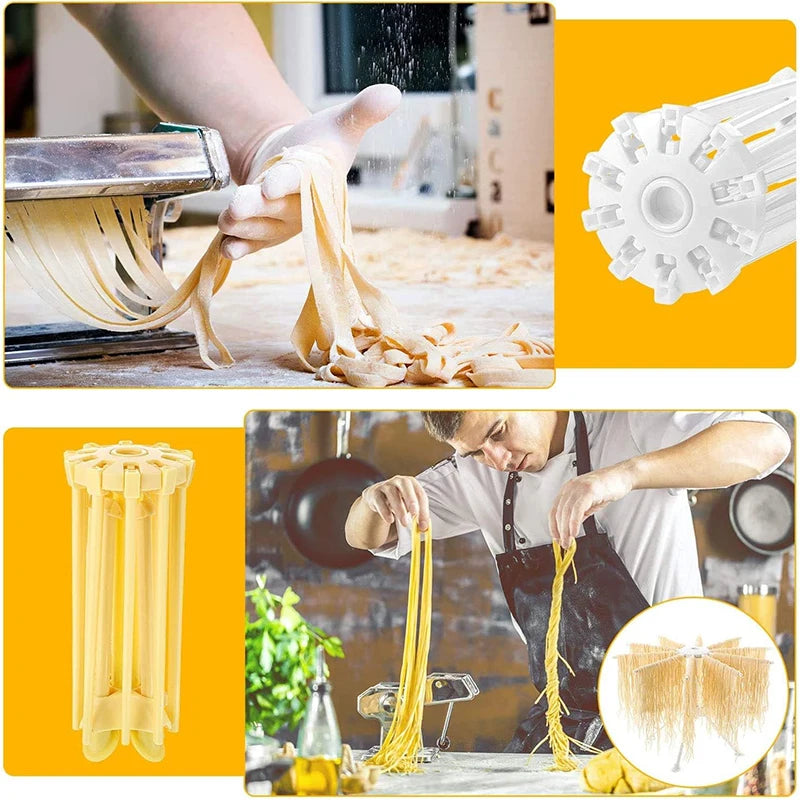 Collapsible Pasta Drying Rack with 10 Arms