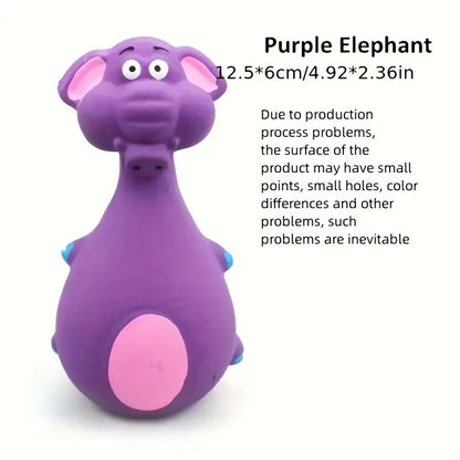 Soft Rubber Squeaky Dog Toy