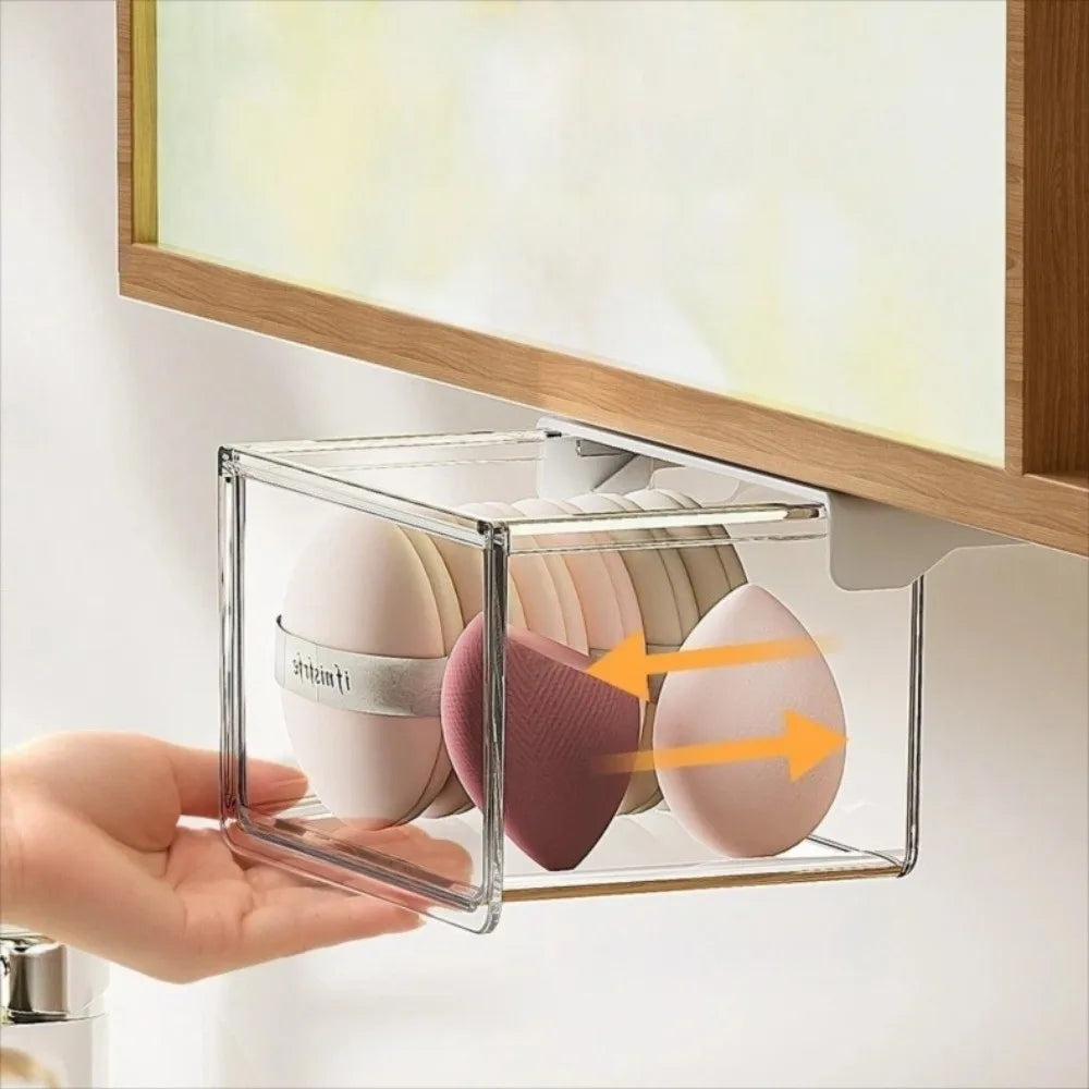 Transparent Pull-Out Storage Drawer