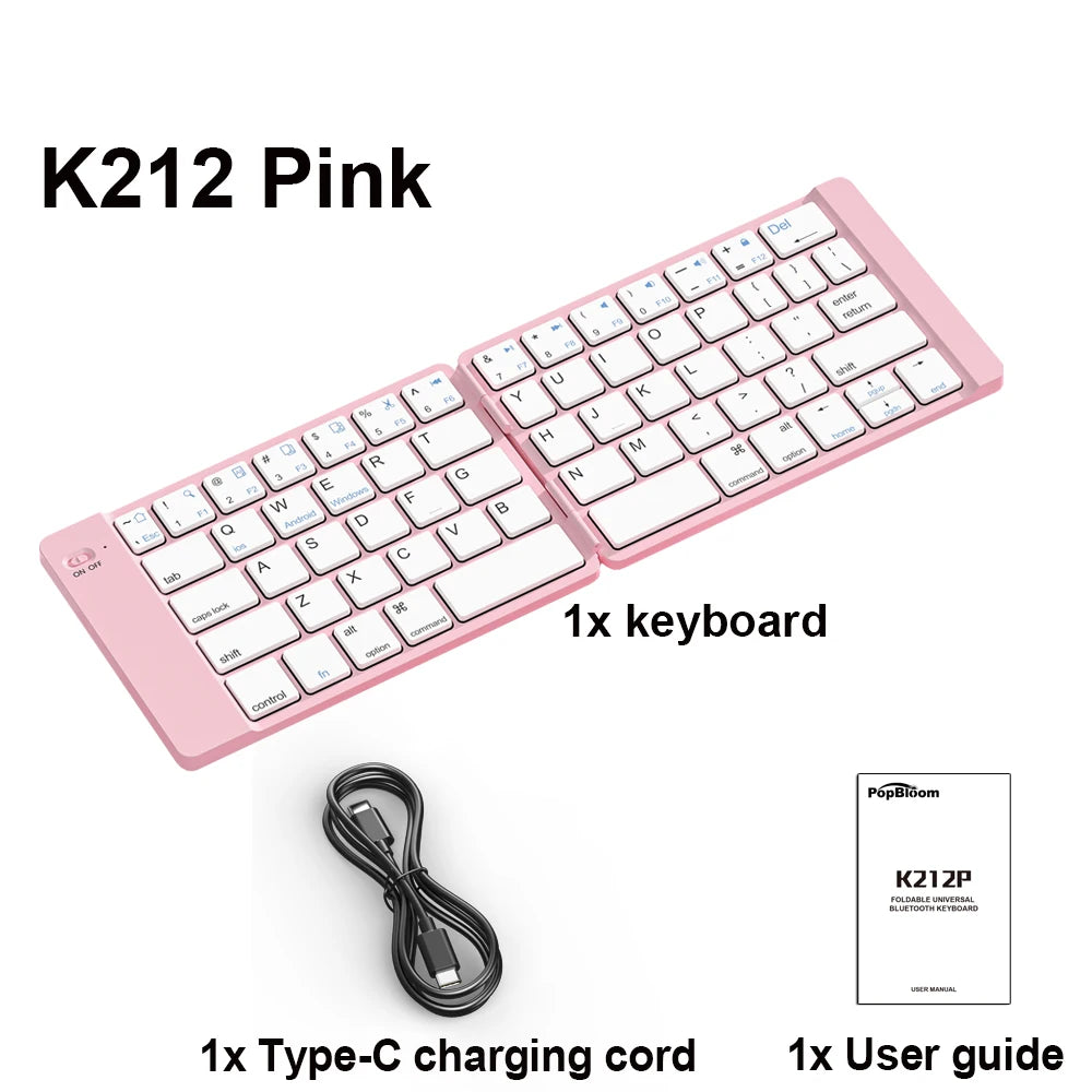 Mini Foldable Bluetooth Keyboard