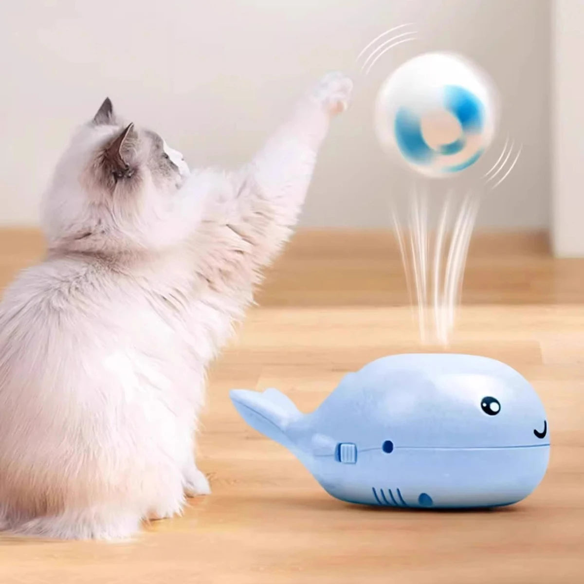Interactive Floating Ball Cat Toy
