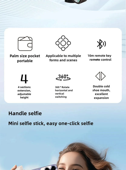 Mini Bluetooth Selfie Stick Tripod