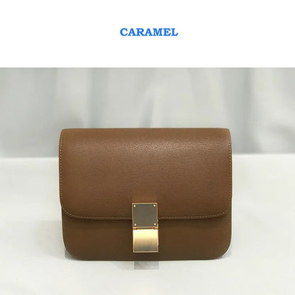 Retro Palm Texture Flap Messenger Bag