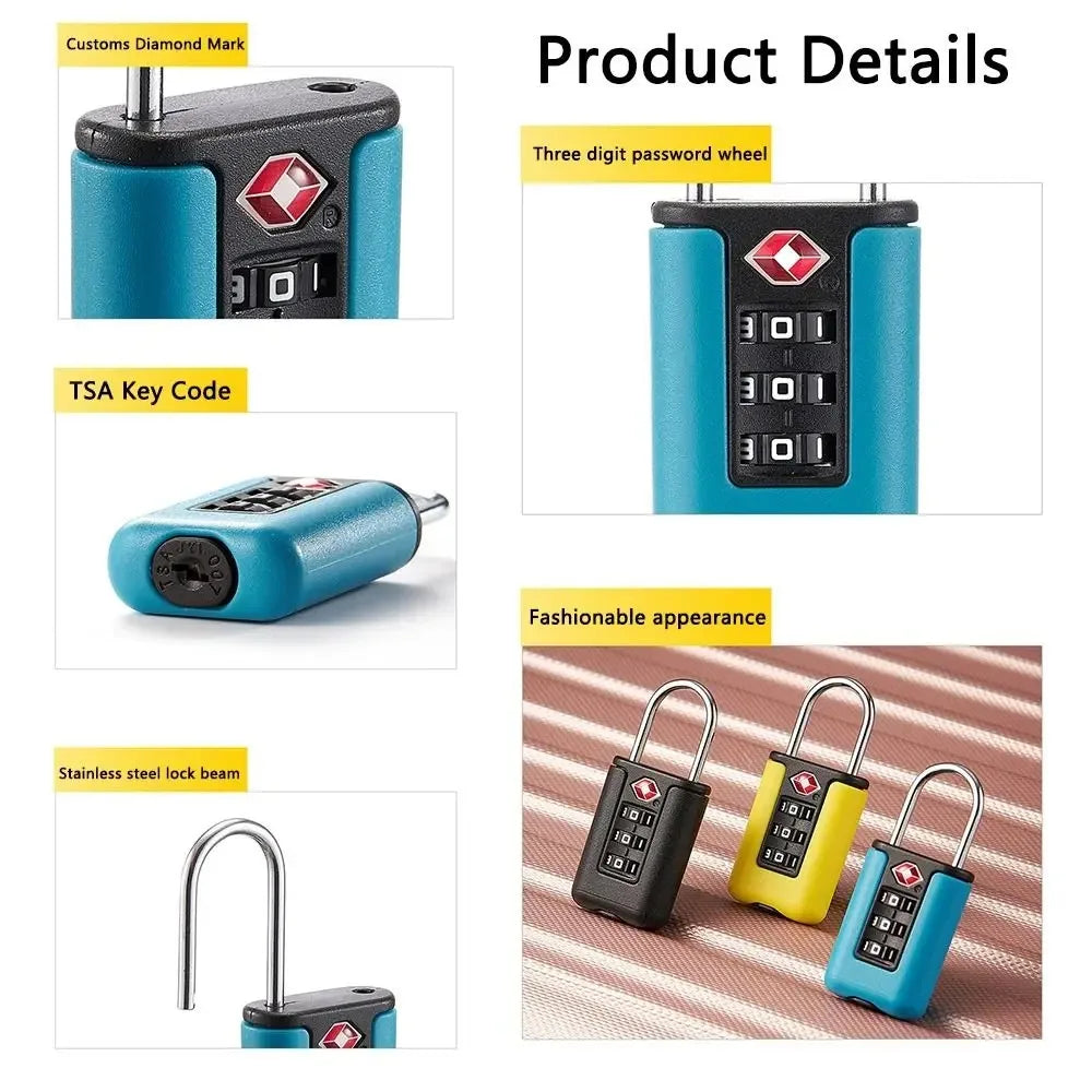 TSA Travel Combination Padlock