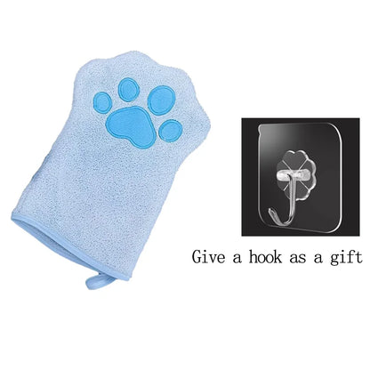 Quick-Dry Pet Grooming Glove