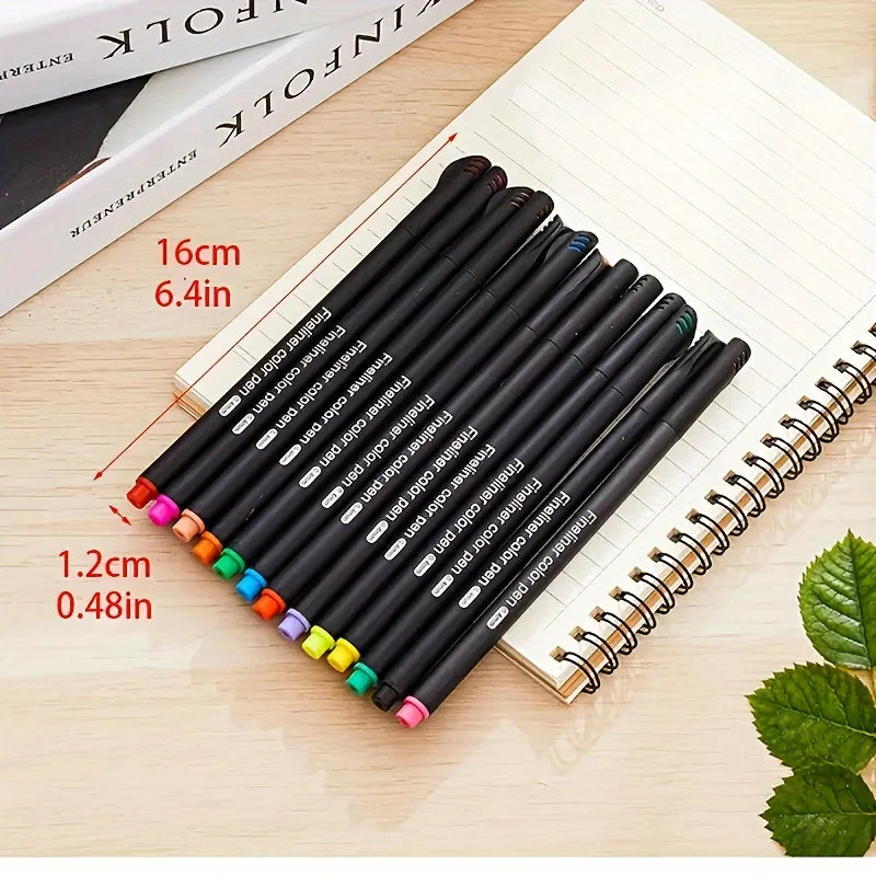 Colourful Line Drawing Pen Set