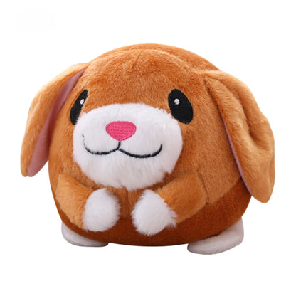 Interactive Bouncing Plush Dog Toy