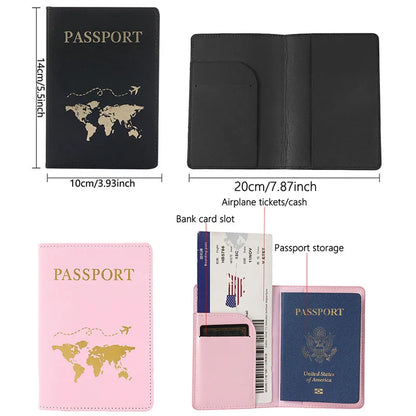 PU Leather Passport Cover