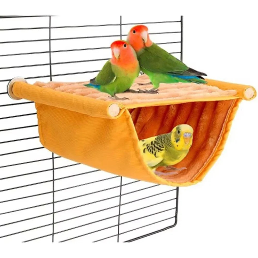 Fleece Hanging Bird Hammock Nest