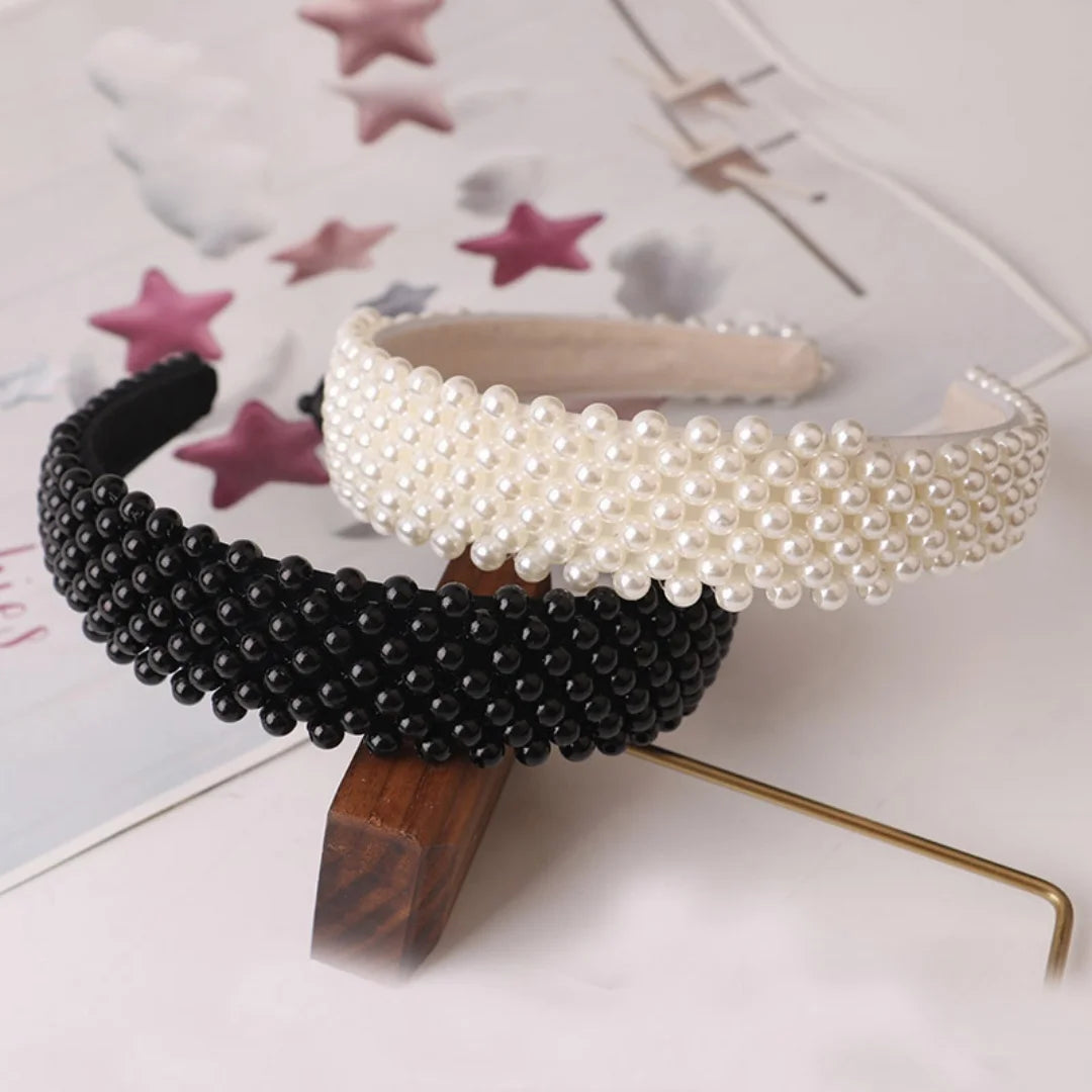 Retro Pearl Headband