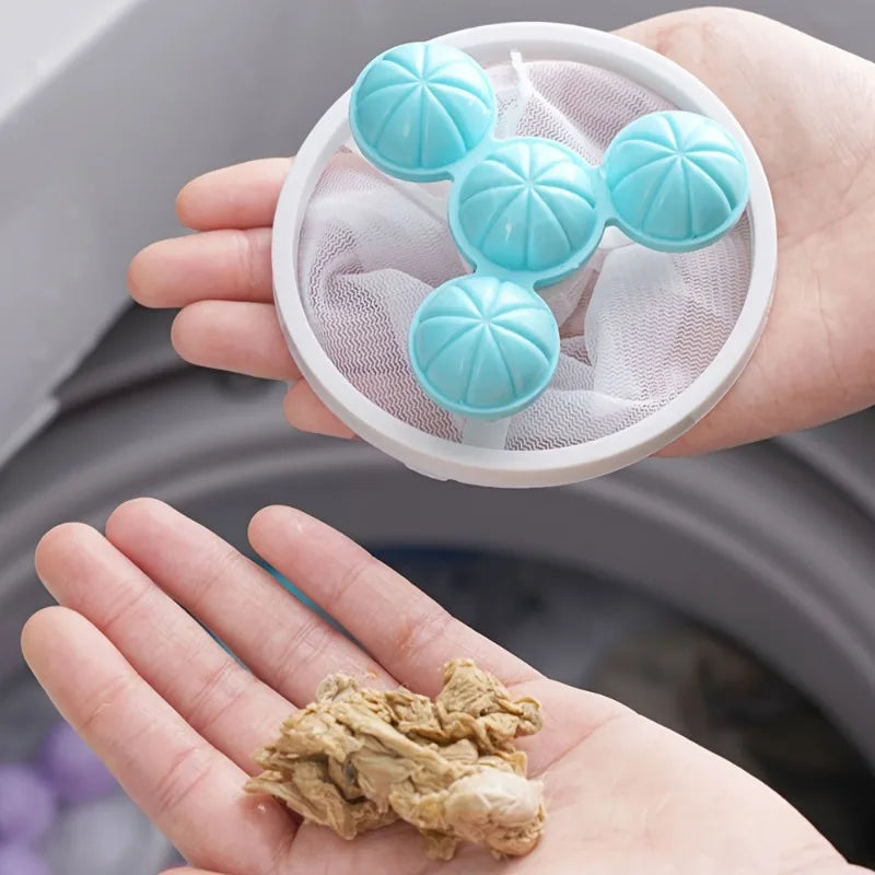 Laundry Lint & Hair Catcher Filter Bag
