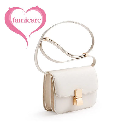Retro Palm Texture Flap Messenger Bag