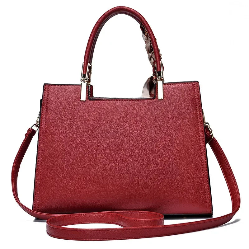 Luxury Women’s Structured Satchel Shoulder & Crossbody Handbag