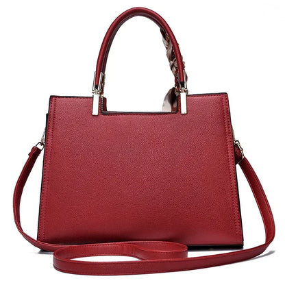 Luxury Women’s Structured Satchel Shoulder & Crossbody Handbag