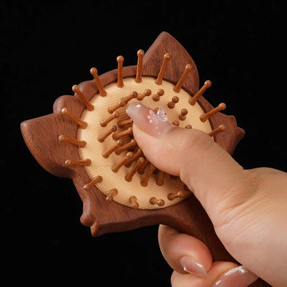 Animal Shape Sandalwood Massage Hair Comb