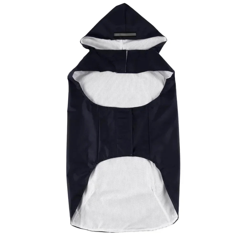 Waterproof Hooded Dog Raincoat