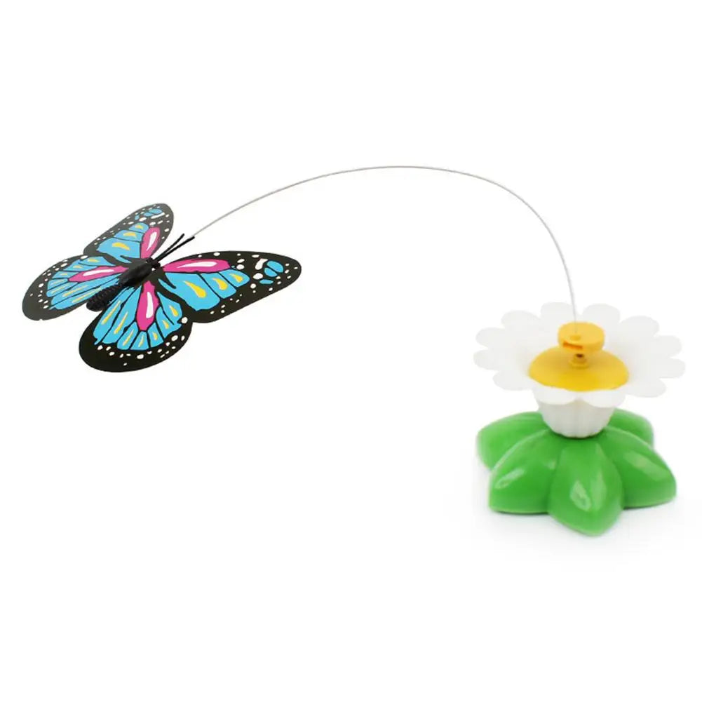 Interactive Rotating Butterfly Cat Toy