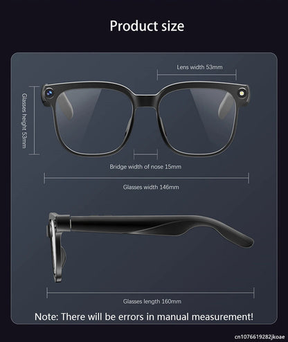 AI Camera Smart Glasses