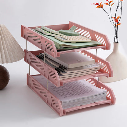 Multi-Layer File Tray Organizer