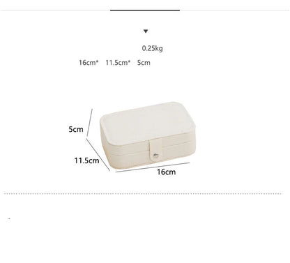 Portable Travel Jewelry Organizer Case