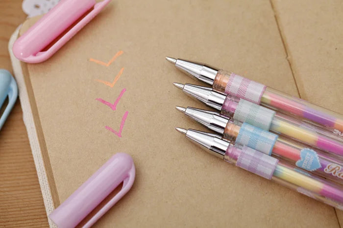 Rainbow Glitter Gel Pen