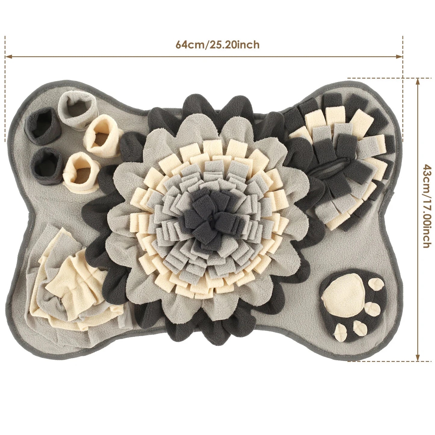 Interactive Dog Snuffle Foraging Mat