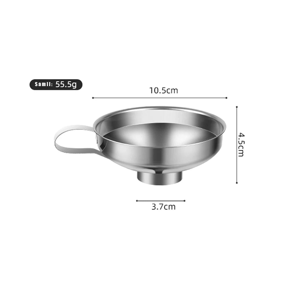 Stainless Steel Wide Mouth Canning Funnel