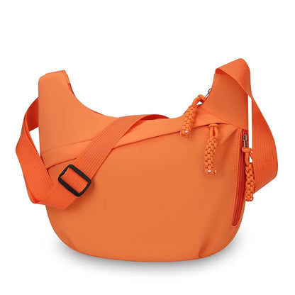 Large Capacity Half Moon Crossbody Shoulder Bag