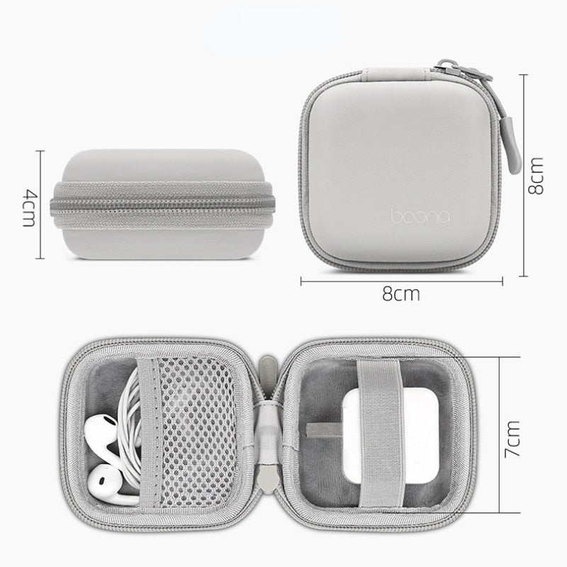 Portable Mini Hard Shell Digital Gadgets Storage Bag