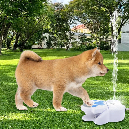 Paw Activated Outdoor Dog Water Fountain
