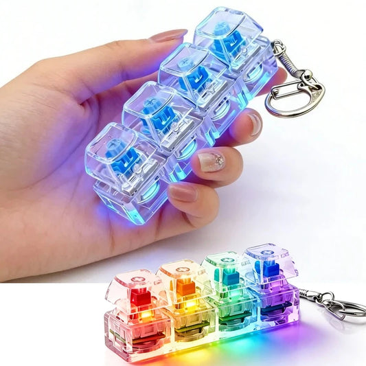 Mechanical Keyboard Clicker Keychain