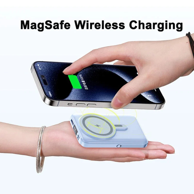 20000mAh Magnetic Wireless Power Bank with Phone Stand