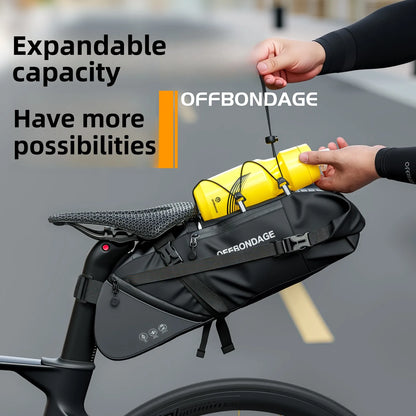 Waterproof Bicycle Saddle Bag 15L