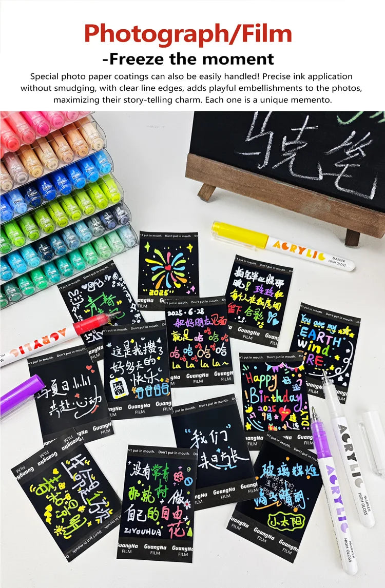 High Gloss Acrylic Paint Markers