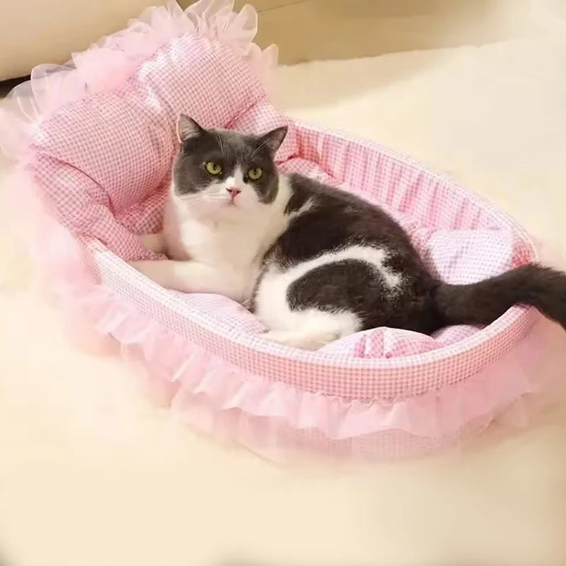 Macaron Colour Pet Nest Bed