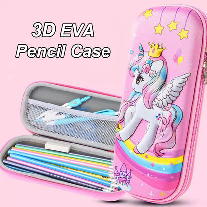 3D Kawaii Pencil Case