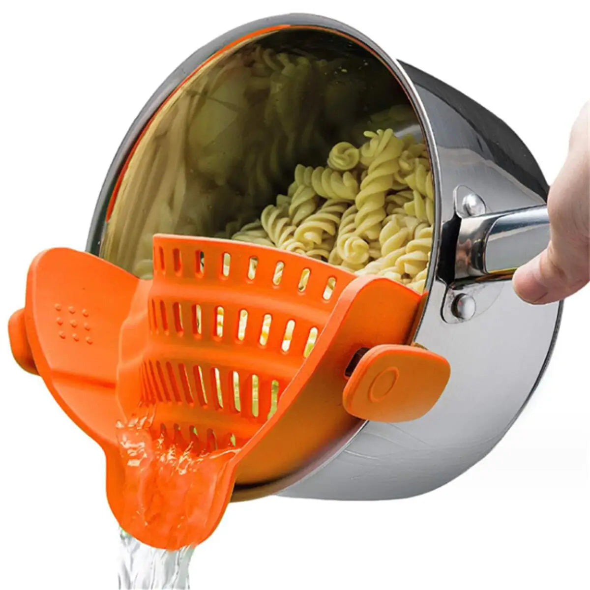 Adjustable Silicone Kitchen Colander Clip