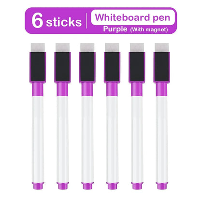 Magnetic Erasable Whiteboard Marker Set