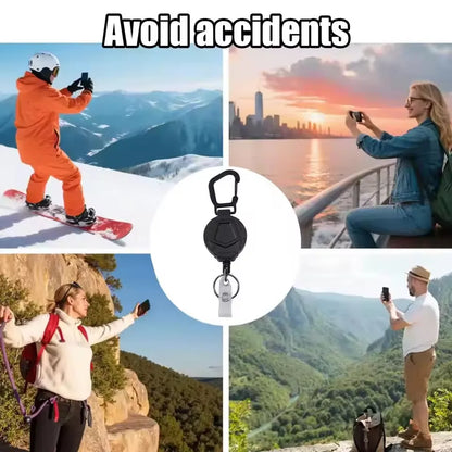 Retractable Phone Safety Lanyard