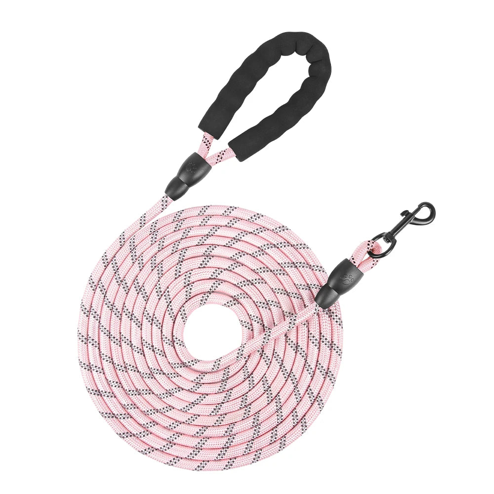Long Nylon Dog Training Leash
