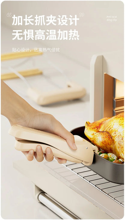 One-Handed Heat Resistant Dish Plate Holder